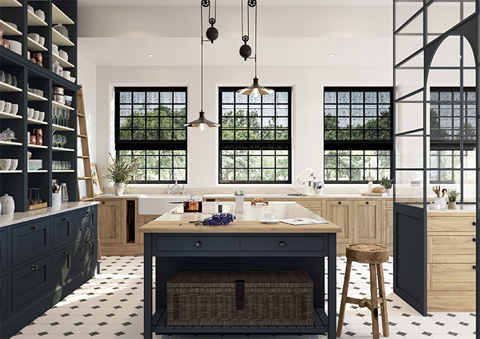 Brescia Voile, Raven Black - Roman Blind - Image 8